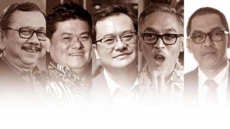 5 Tersangka Korupsi Jiwasraya. (cnbcindonesia)