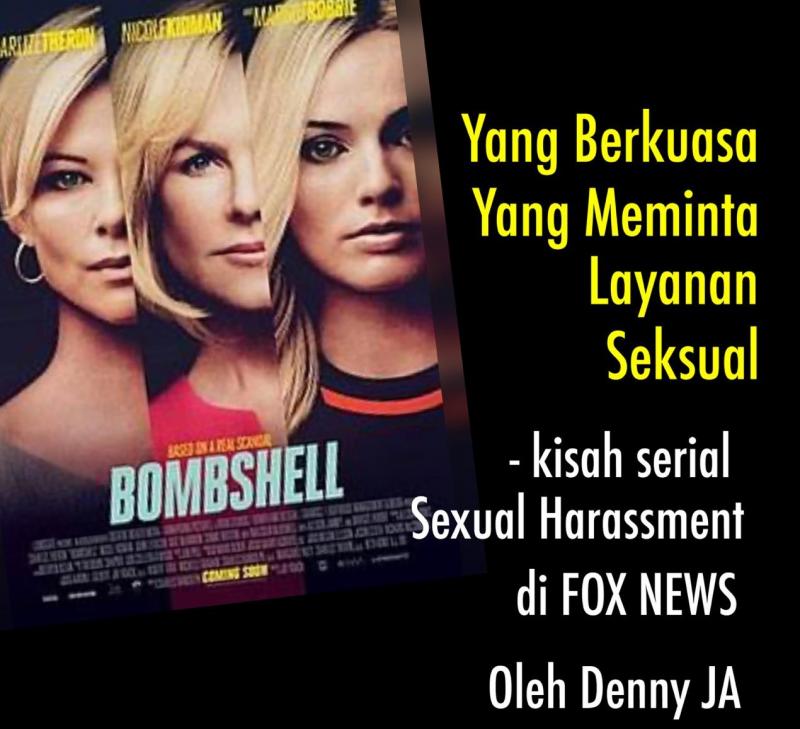Saat Yang Berkuasa Ingin Layanan Seksual, Denny JA. (Istimewa)