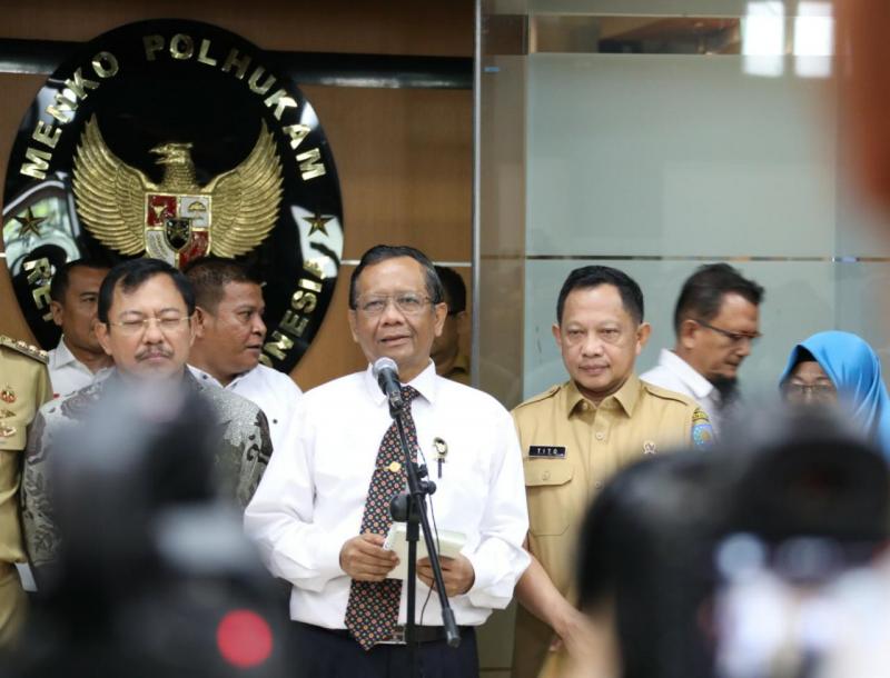 Menkopolhukam Mahfud MD (Foto: Humas Kemendagri)