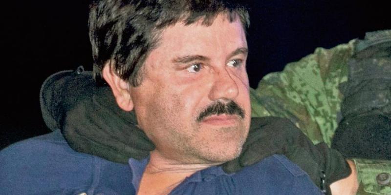 Pimpinan mafia narkoba Meksiko Joaquin el chapo Guzman (mysuncoast)