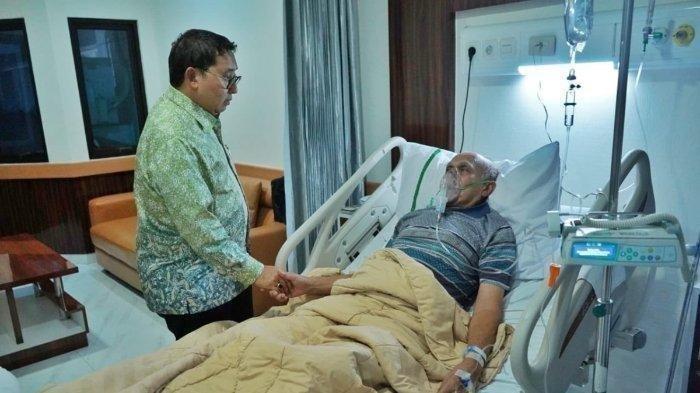 Fadli Zon Jenguk Kivlan Zen. (Tribunnews).