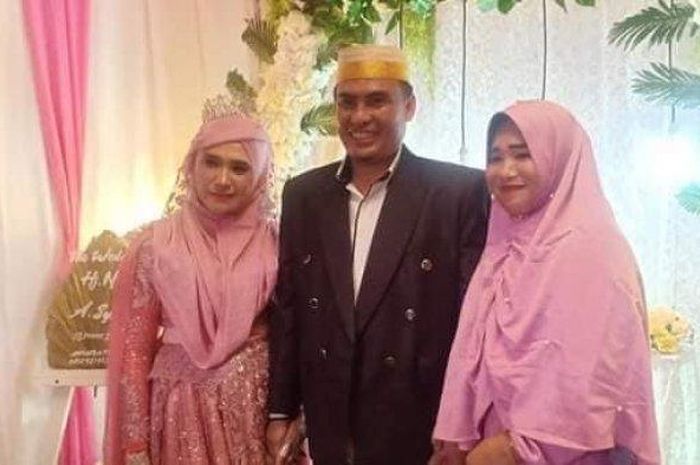 Viral, Istri Antar Suami Nikah di Bulukumba Sambil Ajak Anak-anaknya. (Grid.id).