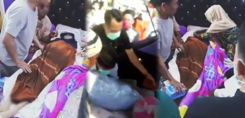 Viral Aksi Nekat Jenazah PDP Corona di Kolaka Dibawa Pulang & Diciumi. (Barakata.id)