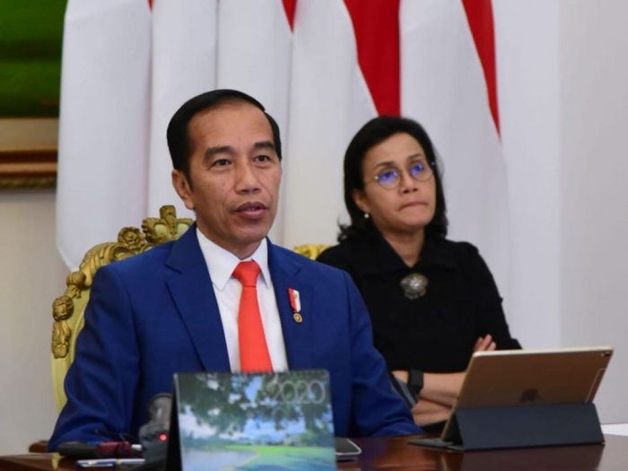Sri Mulyani saat mendampingi Presiden Jokowi mengikuti KTT Negara G20 (indozone)