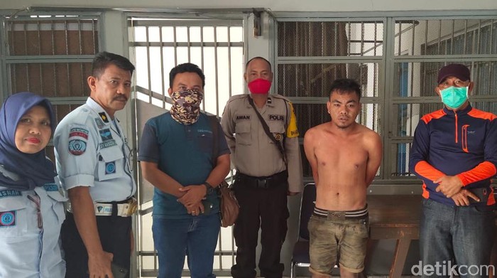 Napi di Wajo ini kembali ditangkap usai hendak mencuri. Padahal dia baru dibebaskan lewat program pencegahan Corona. (dok. Istimewa)