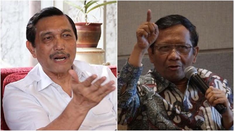Pemerintah Tak Kompak Lagi, Mahfud-Luhut Beda Suara soal Larangan Mudik. (demokrasi)