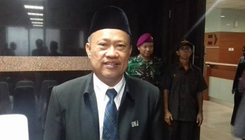 Rektor UNJ Komarudin terjaring OTT KPK. (Publicanews).