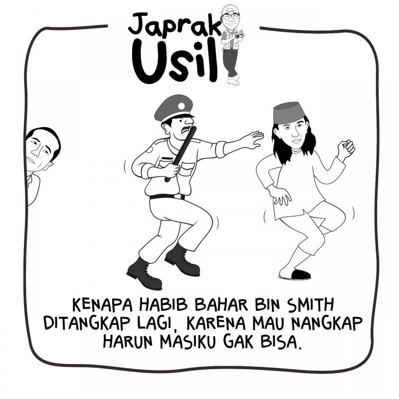 Bang Japrak: Habib Bahar Ditangkap Lagi Karena Tak Bisa Tangkap Harun Masiku (LJ)