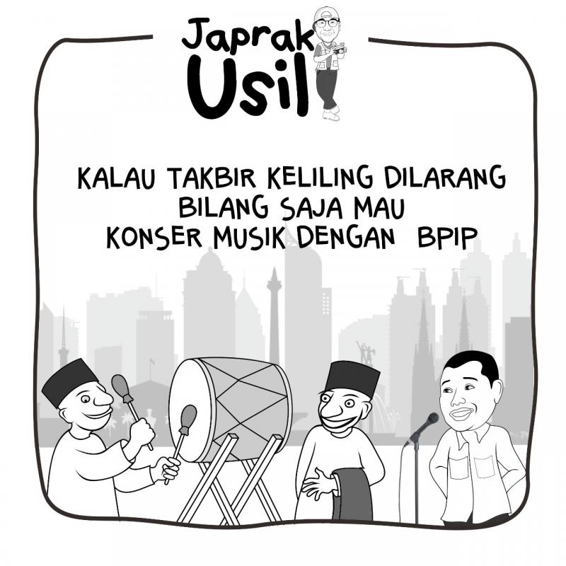 Bang Japrak: Kalau Takbiran Dilarang, Bilang Saja Mau Ke Konser BPIP (LJ)