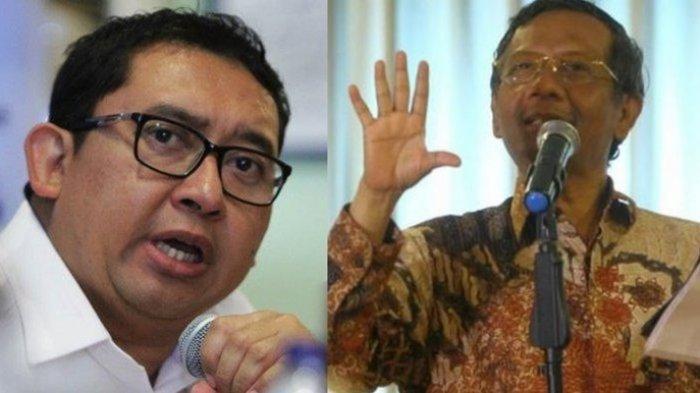 Kolasi Fadli Zon dan Mahfud MD. (Indonesia Kini News)