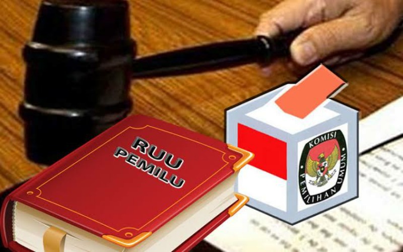 Ilustrasi RUU Pemilu (Foto: Media Indonesia)