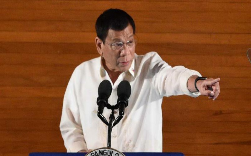 Presiden Filipina Rodrigo Duterte (Foto: Tribunnews)