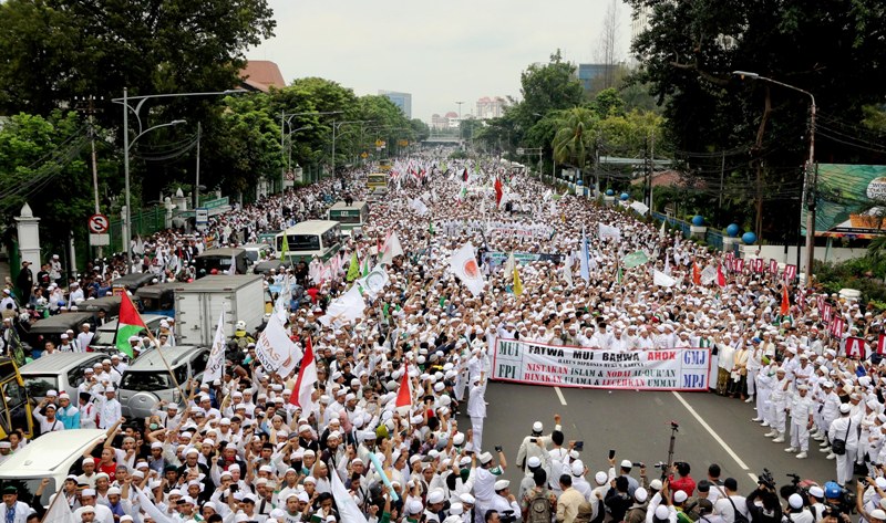Ormas gelar aksi demo (Okezone)