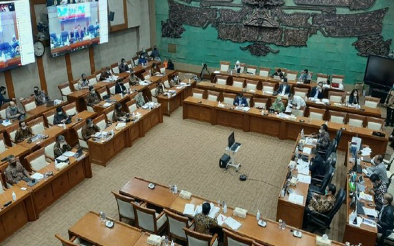 Suasana RDP Komisi VII. (detik)