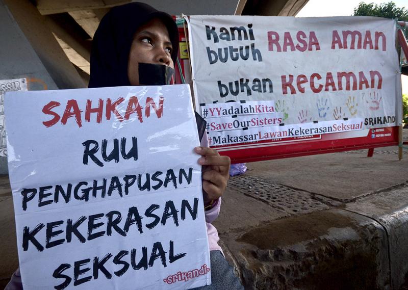 Aksi tuntut sahkan RUU PKS (pinterpolitik)