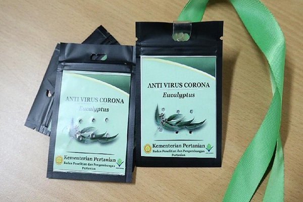Kalung Anti Virus Corona Produksi Kementan (Solopos)