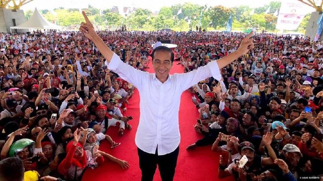 Charta Politika menyatakan Prabowo-Sandi diprediksi hanya akan menang di DKI Jakarta dan Banten serta Sumatera. (Foto: Agus Suparto/Fotografer Pribadi Jokowi)