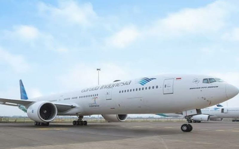 Garuda Indonesia. (Kompas)