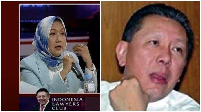 Kolase buronan Djoko Tjandra dengan Pengacaranya Anita Kolapaking (tribunnews)