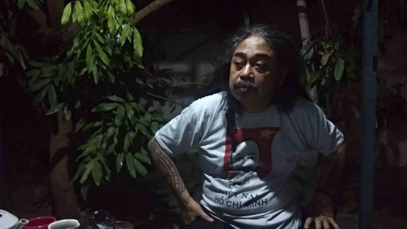 Saut Situmorang, begitu banyak parasit di dunia sastra Indonesia (law-justice.co/Januardi Husin)