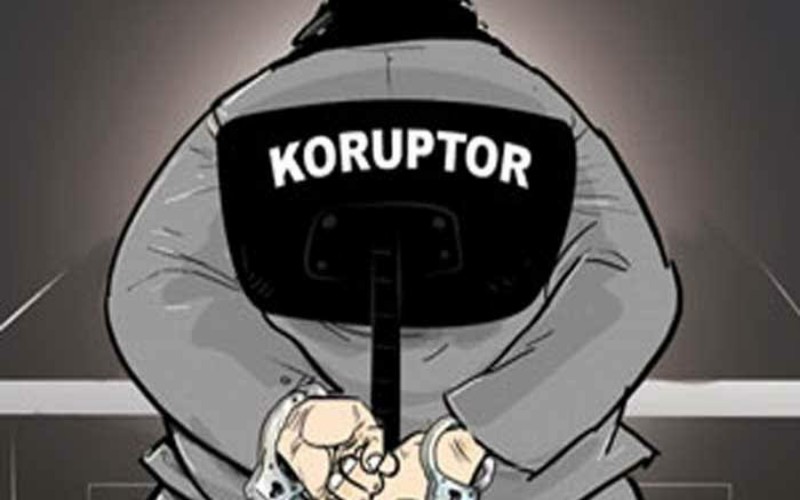 Ilustrasi Koruptor. (totabuan.co)