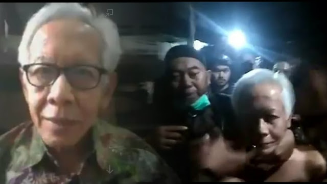 Kolase Penangkapan Apollinaris Darmawan. (gelora).