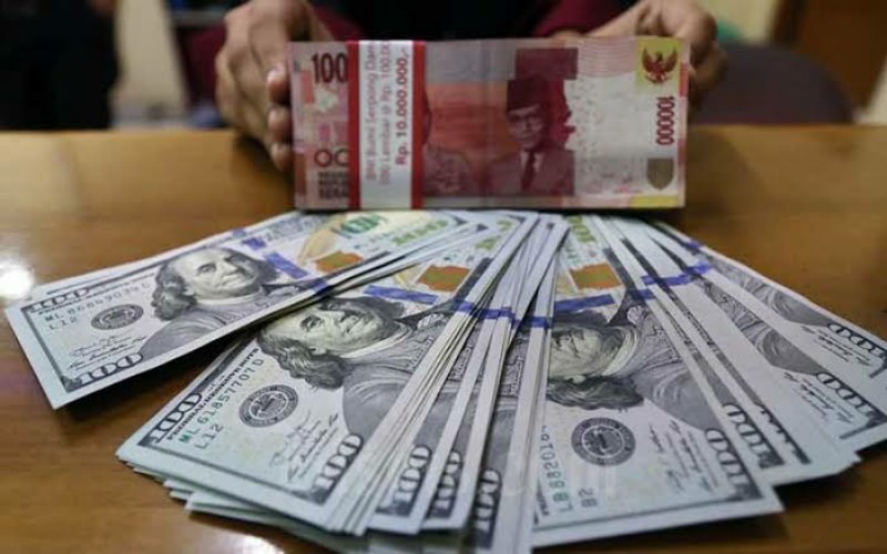 Ilustrasi Kurs Rupiah. (Bisnis)