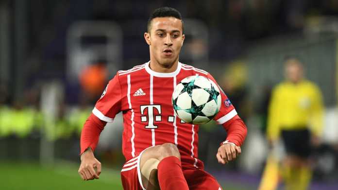 Pemain Bayern Munich Thiago Alcantara dilirik klub asal Inggris Liverpool (Foto:Gilabola.com)