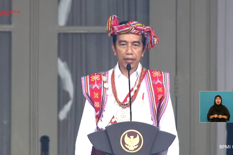 Polisi tangkap seorang wanita yang diduga menghina Presiden Jokowi (kompas)