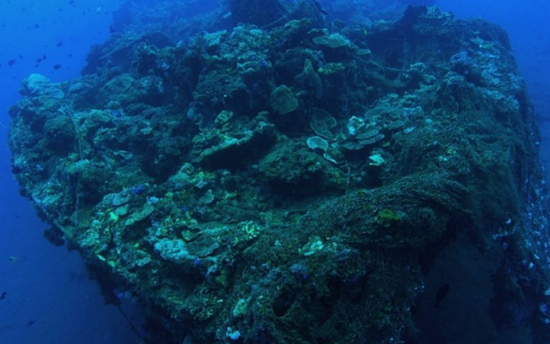Perairan laut Bangka Belitung yang berhasil ditemukan KKP. Foto : KKP