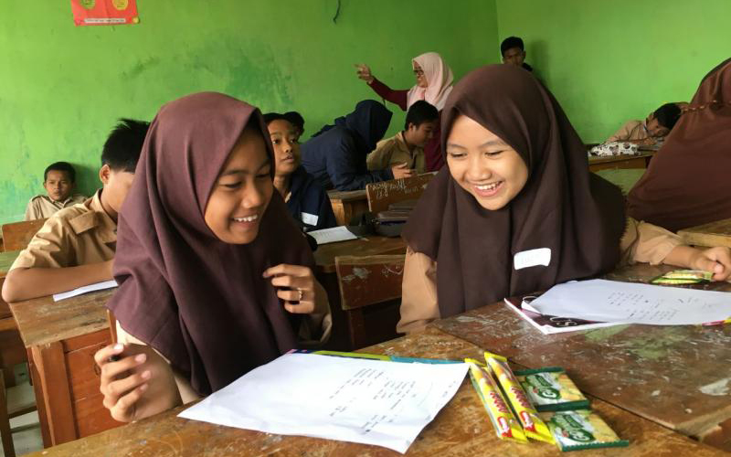 Kegiatan belajar mengajar di Kota Bogor sebelum pandemi (Foto:Bogordaily)