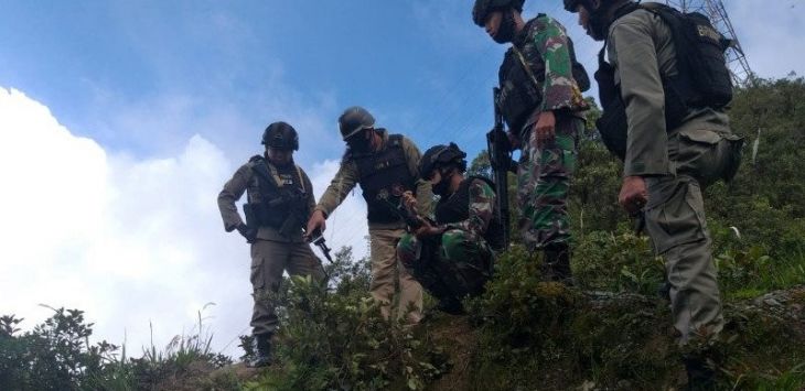 TNI di Papua (Antara).
