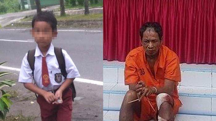 Pembunuh Bocah yang Cegah Ibu Diperkosa di Aceh Tewas di dalam Sel. (tribun).