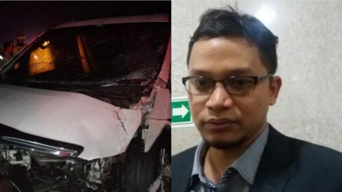Mobilnya Ringsek, Ini Kronologi Kecelakaan Hanafi Rais di Tol Cipali. (tribun).