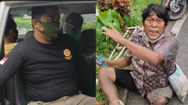 Viral! Oknum Dinsos Batam Ketahuan Warga Rampas Uang Milik Pengemis. (gelora).