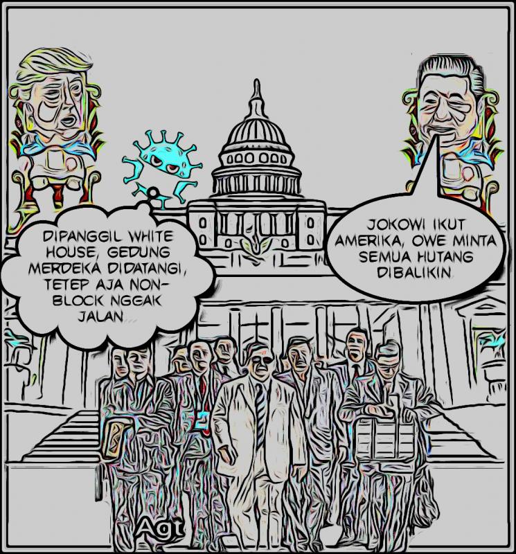 AS-China Bertarung Merebut Indonesia, Jokowi Masuk Perangkap Dua Adidaya (Agt)