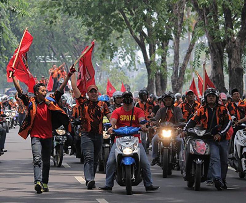 FBR dan PP Bentrok di Ciledug (Tirto)
