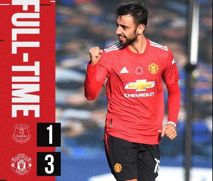 Bruno Fernandes (Foto: Twitter/Manhester United)