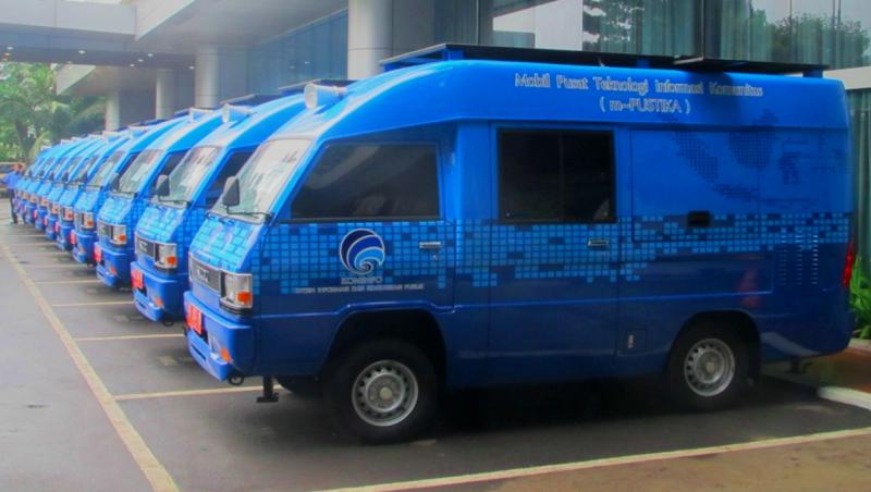 Mobil internet Kominfo. (Foto: kominfo.go.ig)