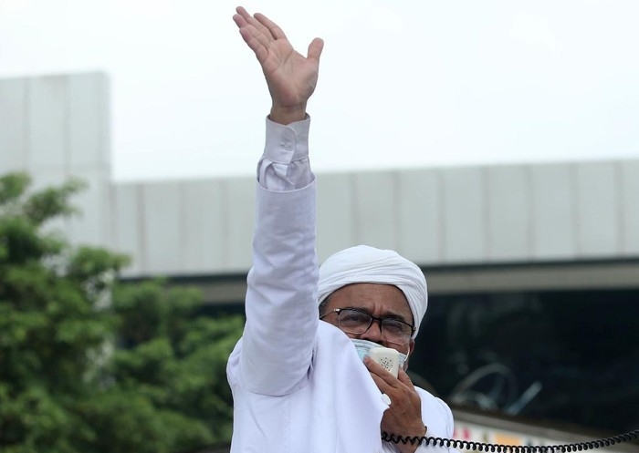 Imam Besar FPI, Habib Rizieq Shihab (CNNIndonesia)