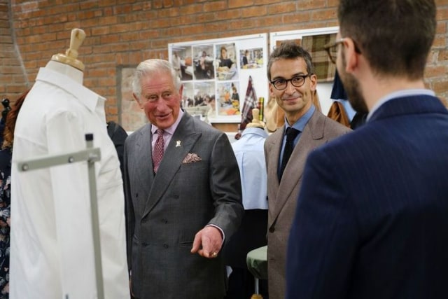 Bisnis fashion pangeran charles