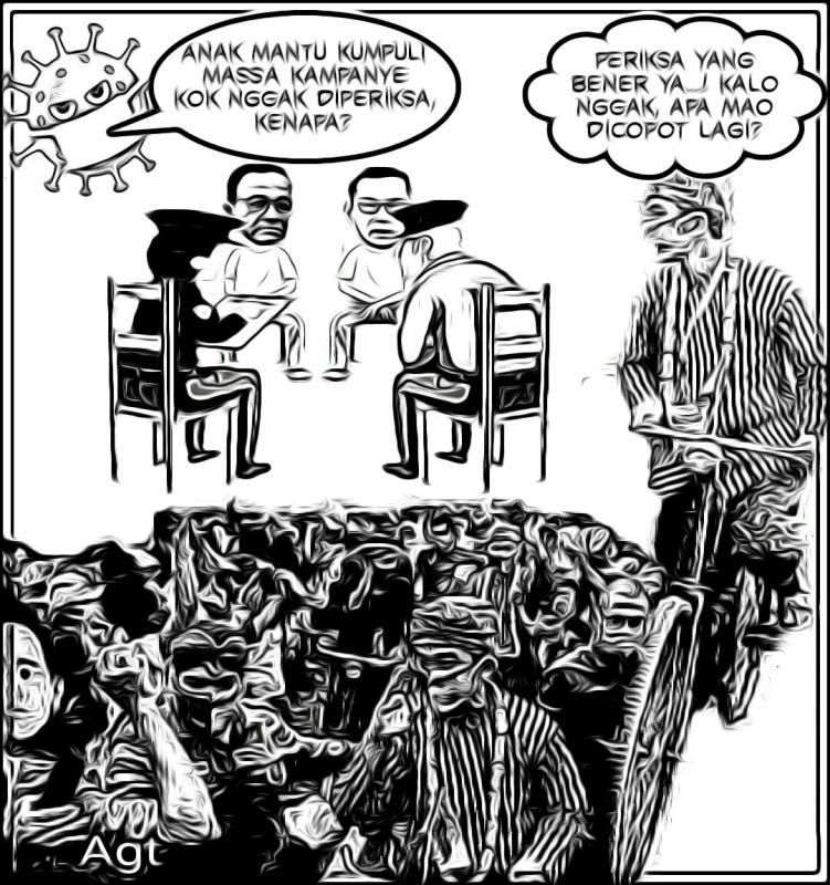 Aparat Penegakan Hukum Pilih Kasih. Alat Negara Bukan Alat Politik Pak De...(Agt)