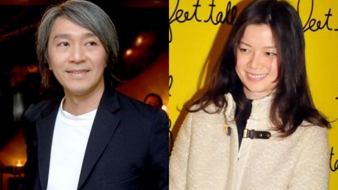 Stephen Chow dan mantan kekasihnya Yu Man Fung (Intipseleb)