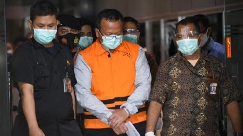 Resmi Tersangka, Edhy Prabowo Minta Maaf ke Jokowi, Prabowo & Ibunda. (tirto).
