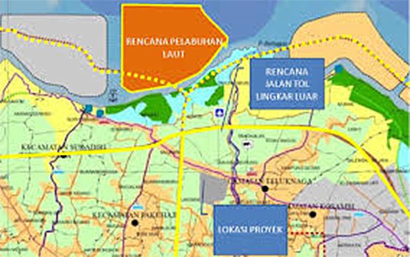 Rencana pembangunan pelabuhan internasional di Teluk Naga, Kabupaten Tangerang
