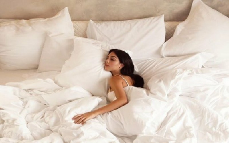 Georgina Rodriguez pamer kasur mahal , sumsel.inews.id