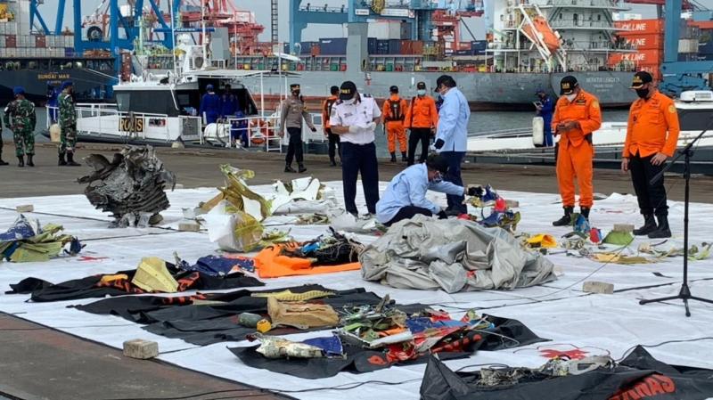 KNKT ungkap penyebab badan pesawat Sriwijaya Air Sj182 hancur (pikiran rakyat)