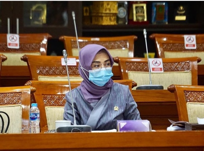 Anggota Komisi III DPR RI Fraksi Partai Nasdem Eva Yuliana (Foto: Istimewa)