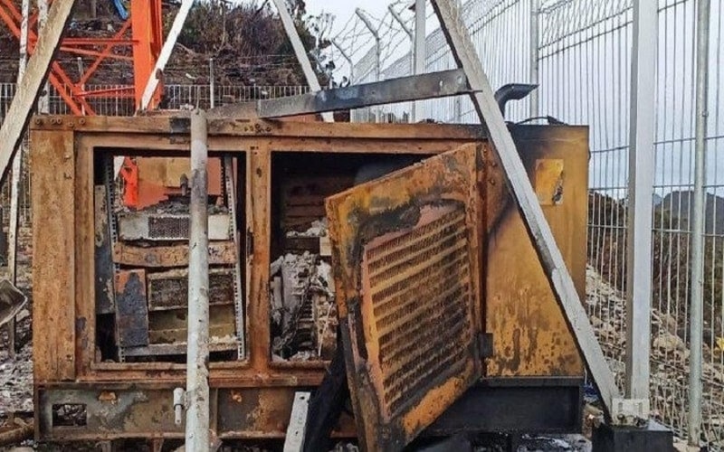 Tower Palapa Ring Timur Dibakar, di Papua aksi vandalisme -teknologi.bisnis.com