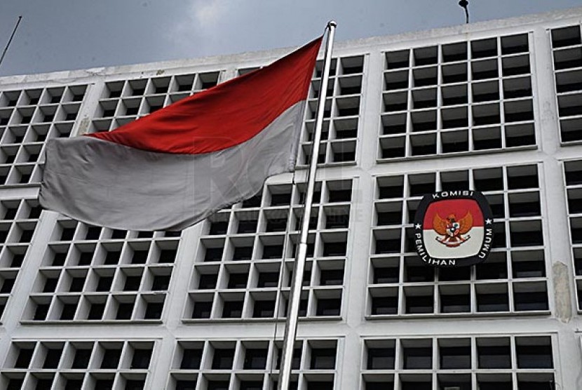Gedung KPU. Republika Online